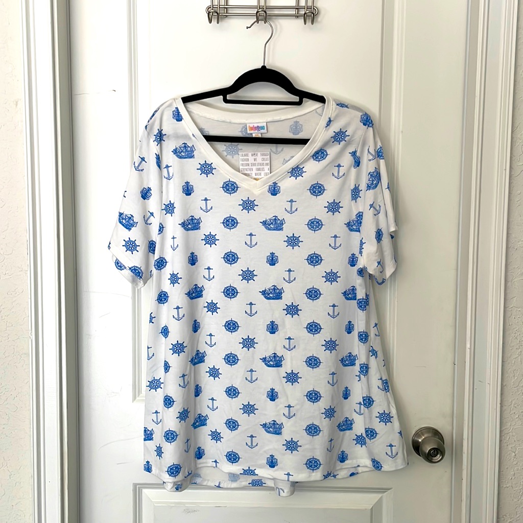 Lularoe Christy 3xl Sail Boat